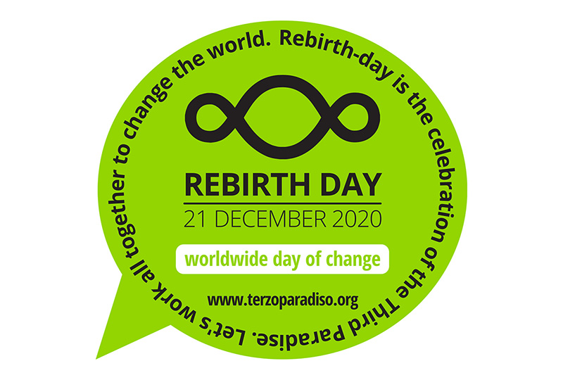 21 dicembre 2020: nona edizione di Rebirth-day - Terzo Paradiso